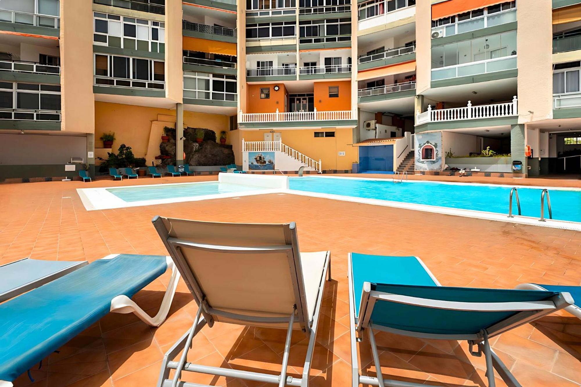 Hermoso apartamento con piscina en Caletillas Santa Cruz de Tenerife Esterno foto